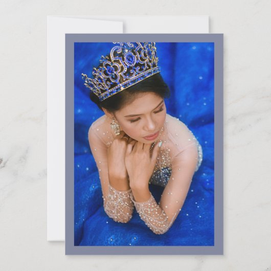 Quinceanera Kaart (Achterkant)