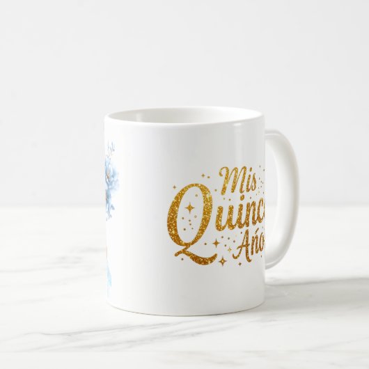 Quinceañera Koffiemok (Voorkant rechts)
