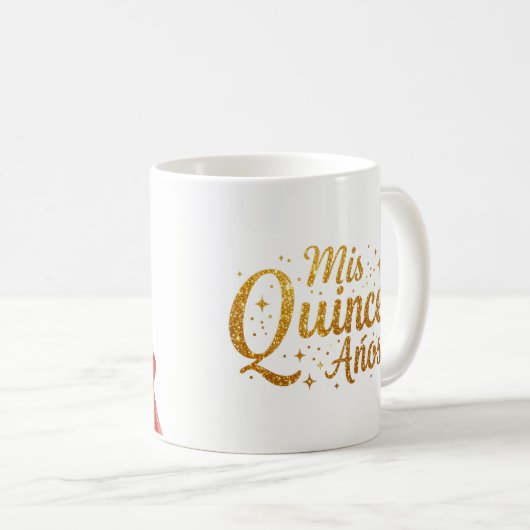 Quinceañera Koffiemok (Voorkant rechts)