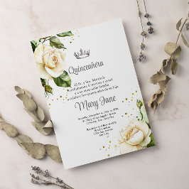 Quinceanera Kroon Spaanse Partij Kaart