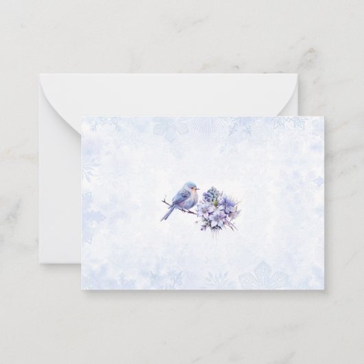 Quinceañera Lluvia de Sobres Flat Note Kaart Notitiekaartje (Achterkant)