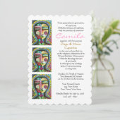 Quinceanera-maagd van de Guadalupe-bescherming Kaart (Staand voorkant)