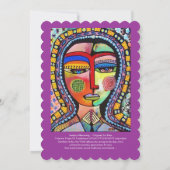 Quinceanera Maagd van Guadalupe ENLIGHTENMENT Kaart (Achterkant)