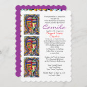 Quinceanera Maagd van Guadalupe ENLIGHTENMENT Kaart (Voorkant / Achterkant)