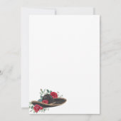 QUINCEANERA Mariachi Charra Rustic Charro Mexicana Kaart (Achterkant)