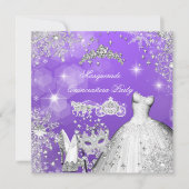 Quinceanera Masquerade Magical Princess Carriage 2 Kaart (Voorkant)