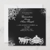 Quinceanera Masquerade Magical Princess Kaart (Achterkant)