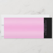 Quinceañera Masquerade VIP Admission Ticket Kaart (Achterkant)