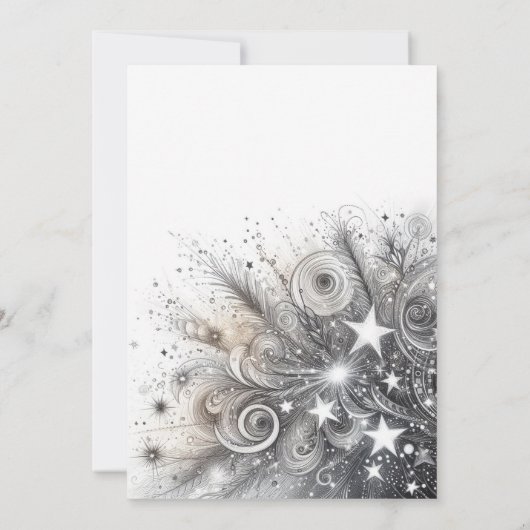 Quinceañera-meisje met kristal kaart (Achterkant)