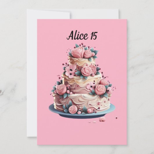 Quinceañera: Mi Momento de Brillar Kaart (Voorkant)