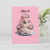 Quinceañera: Mi Momento de Brillar Kaart (Staand voorkant)