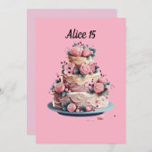 Quinceañera: Mi Momento de Brillar Kaart (Voorkant / Achterkant)