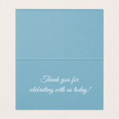 Quinceañera Mini Bedankt Kaarten voor Gasttafels (Binnenkant ongevouwen)