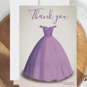  Quinceañera mis quince bedankkaart