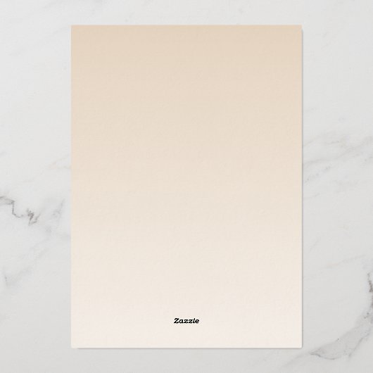 Quinceañera mis quince rode jurk Folie Uitnodiging (Achterkant)