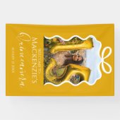 Quinceanera Modern Ribbon Lijst Spandoek (Horizontaal)