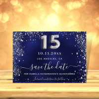 Quinceanera navy blue