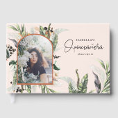 Quinceañera | Oerwoud Griekenland en Terra Cotta Gastenboek (Voorkant)