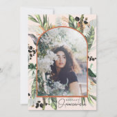 Quinceañera | Oerwoud Griekenland en Terra Cotta Kaart (Voorkant)