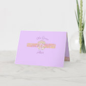 Quinceanera Paarse Sering Elegante Spaans (Achterkant)