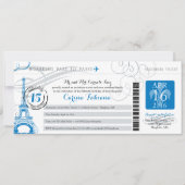 Quinceanera | Parijs Kaart (Voorkant)