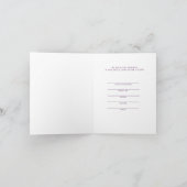 Quinceanera Party Invitation Card (Binnen)