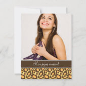 Quinceanera Party-uitnodigingen voor het afdrukken Kaart (Voorkant)