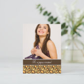 Quinceanera Party-uitnodigingen voor het afdrukken Kaart (Staand voorkant)