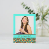 Quinceanera Party-uitnodigingen voor het afdrukken Kaart (Staand voorkant)