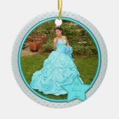 Quinceanera Photo Ornament (Voorkant)