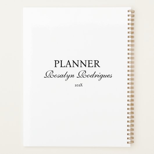 Quinceanera Planner script foto 15e verjaardag (Achterkant)