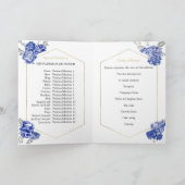 Quinceanera Programma's Royal Blue Jurk Bloemen Go (Binnen)