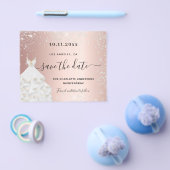 Quinceanera roos Silver-kledingbudget behalve datu Flyer (Enkel)