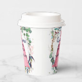 Quinceanera roze dress-papierbekertjes papieren bekers (Rechts)