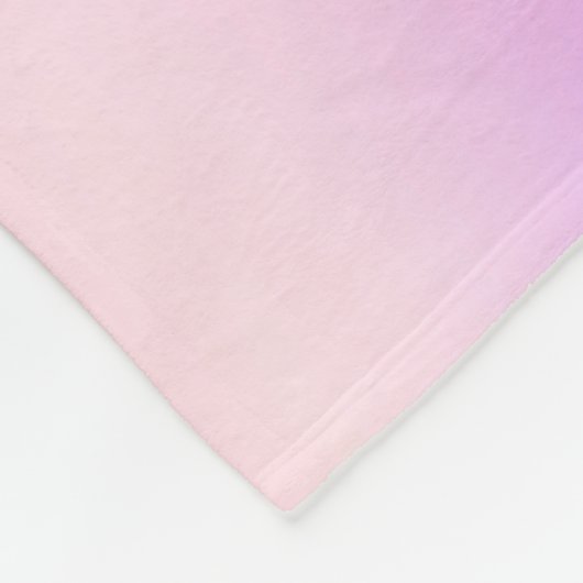 Quinceanera roze druppels holografisch fleece deken (Hoek)