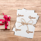 Quinceanera roze goud witte quince ballon script inpakpapier vel