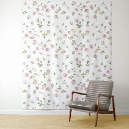 Quinceanera Roze Roos Verjaardag Wandkleed