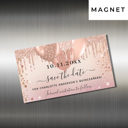 Quinceanera roze roze ballon, met uitzondering van