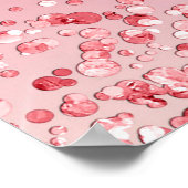 Quinceanera roze roze roze roze glitter welkom poster (Hoek)