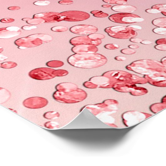 Quinceanera roze roze roze roze glitter welkom poster (Hoek)