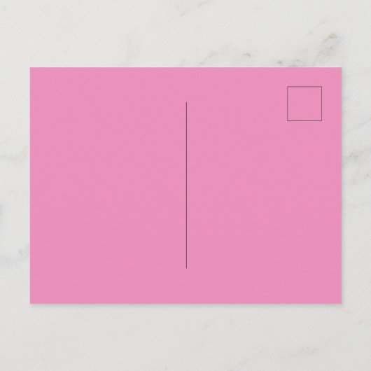 Quinceanera roze witte sterren uitnodiging briefkaart (Achterkant)