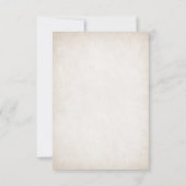 Quinceanera RSVP Kaartje (Achterkant)