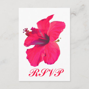 Quinceanera RSVP roze ventilator Kaartje