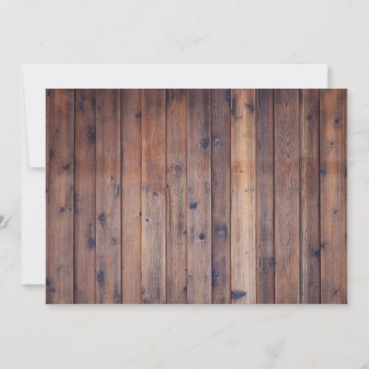 Quinceanera Rustic Lavender Floral String Lights Kaart (Achterkant)