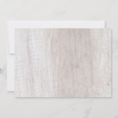 Quinceanera Rustic Sunflower Girl 15e verjaardag Kaart (Achterkant)