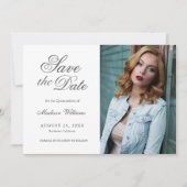 Quinceañera Save the Date Sweet 15 Photo (Voorkant)