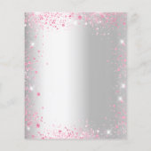 Quinceanera Silroze jurk Flyer (Achterkant)