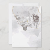 Quinceañera Silver Goud fancy Tiara & Gwn Kaart (Achterkant)