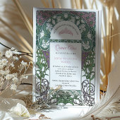Quinceañera Spaans Teal Roze Kaart