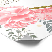 Quinceanera Spaanse Zitkaart Teken Butterflys Poster (Hoek)